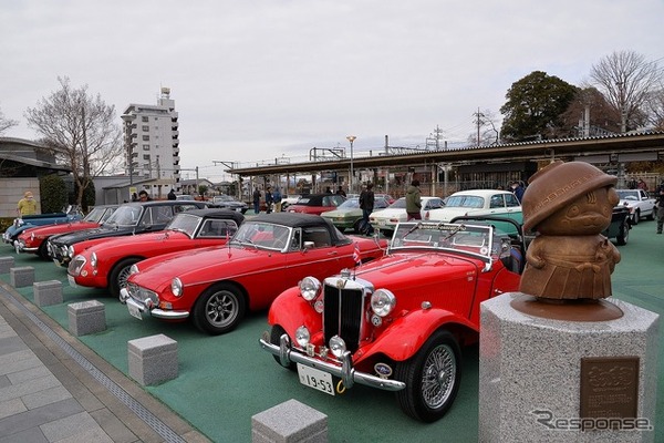 ニューイヤークラシックカーミーティング in 佐野うんめぇもん祭り