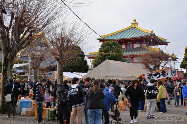 ニューイヤークラシックカーミーティング in 佐野うんめぇもん祭り