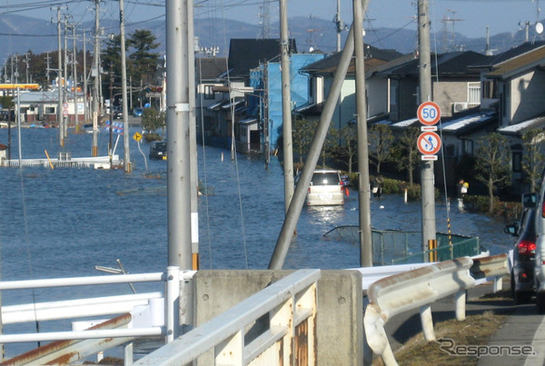 石巻市（2011年3月12日）