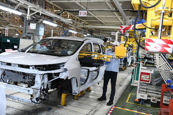 三菱自動車のタイ・ラムチャバン工場