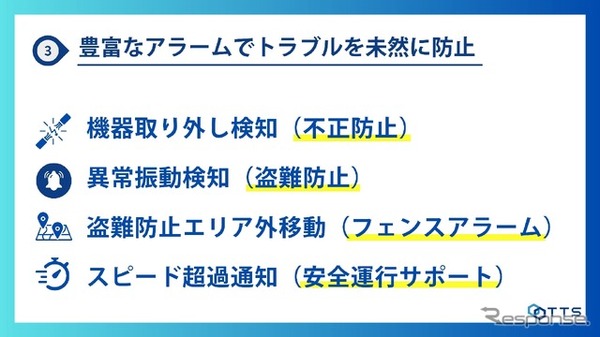 TTSの新型コンパクトGPSトラッカー「TTA-01A」