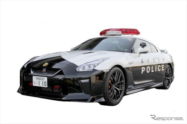 栃木県警察、日産GT-R（R35）パトカー