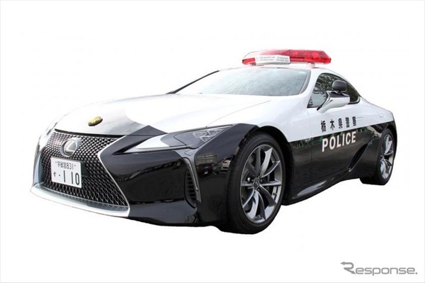 栃木県警察、レクサスLCパトカー