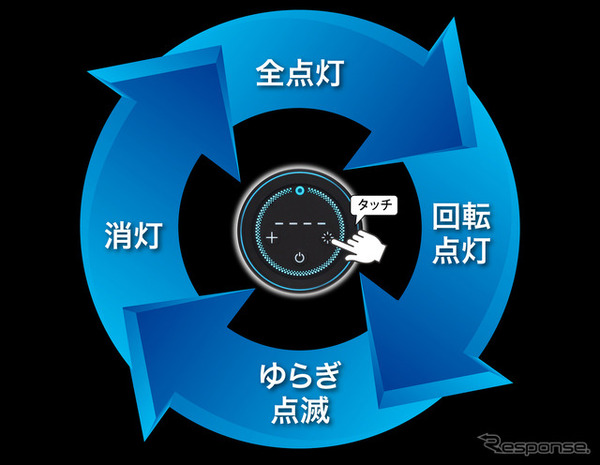 噴霧式フレグランスディフューザー　イルミ　ブラック