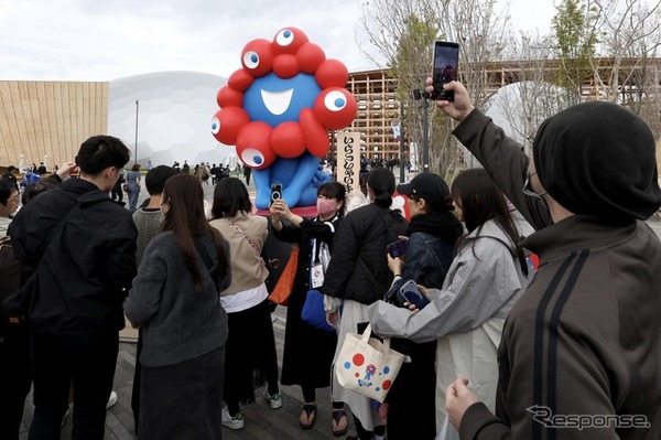 大阪万博公開初日（4月13日）