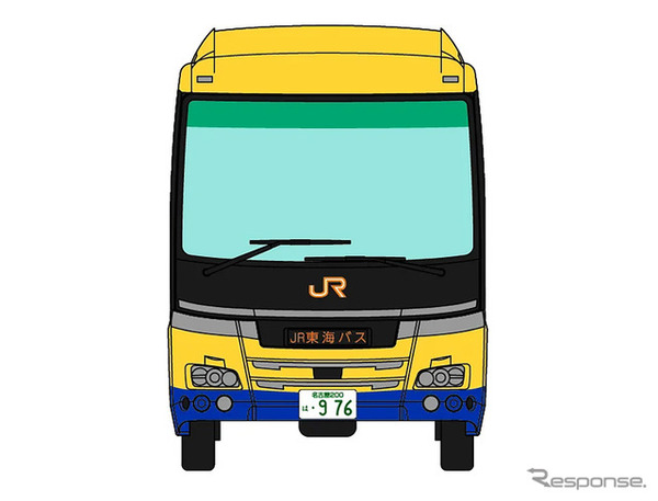乗務員訓練車の日野セレガ