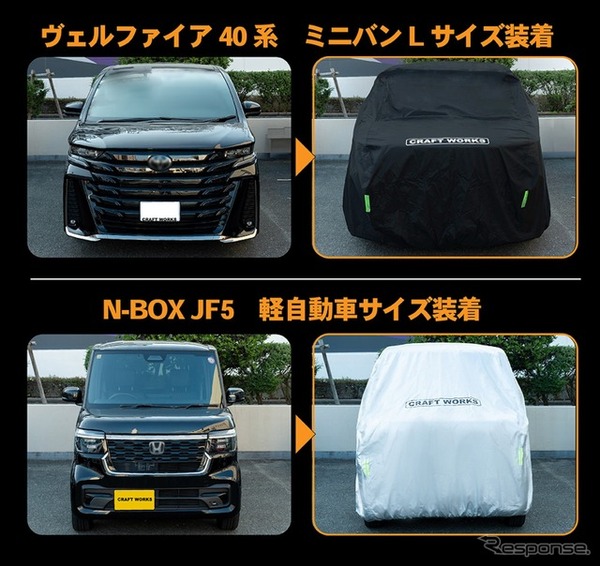 クラフトワークスの「汎用車カバー」