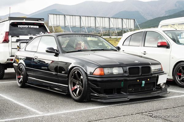 BMW M3 × ボルクレーシング TE37 SAGA SL…レイズファンミーティング