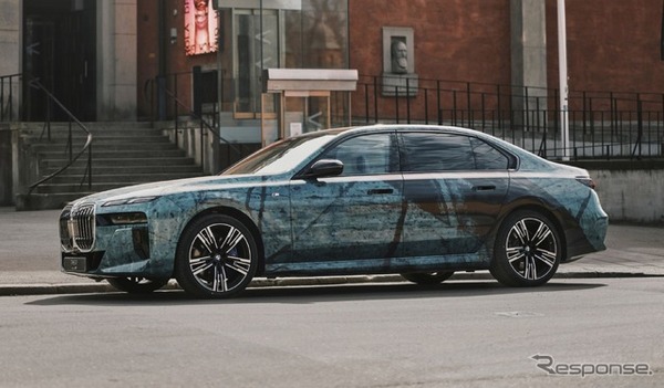 BMW i7のアートカー