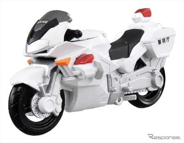 ユナイトビークル 白バイ　(c) TOMY