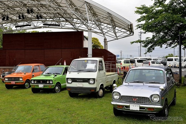 昭和平成／軽自動車＆普通車展示会in道の駅アグリパークゆめすぎと