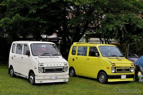 昭和平成／軽自動車＆普通車展示会in道の駅アグリパークゆめすぎと
