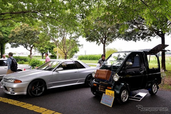昭和平成／軽自動車＆普通車展示会in道の駅アグリパークゆめすぎと
