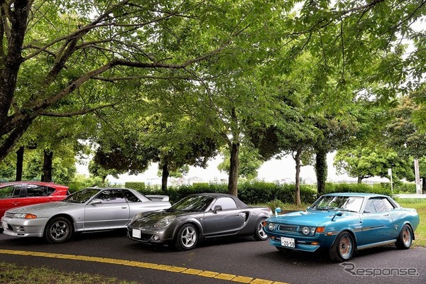 昭和平成／軽自動車＆普通車展示会in道の駅アグリパークゆめすぎと
