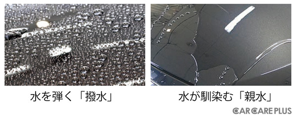 雨天時に覚えておきたい「撥水」「親水」…最も重要なのは？