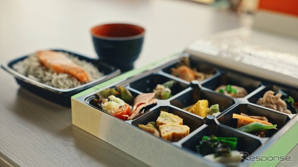 贅沢な朝食弁当