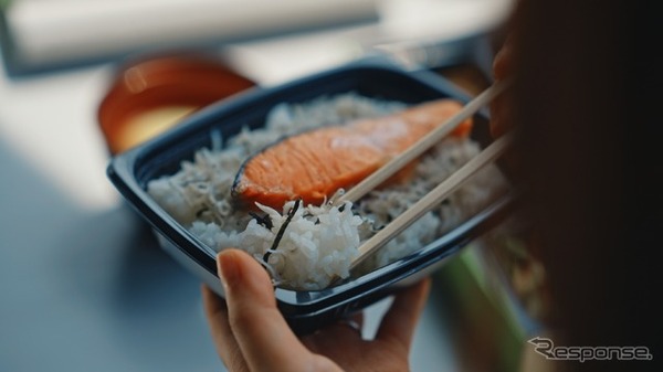 贅沢な朝食弁当