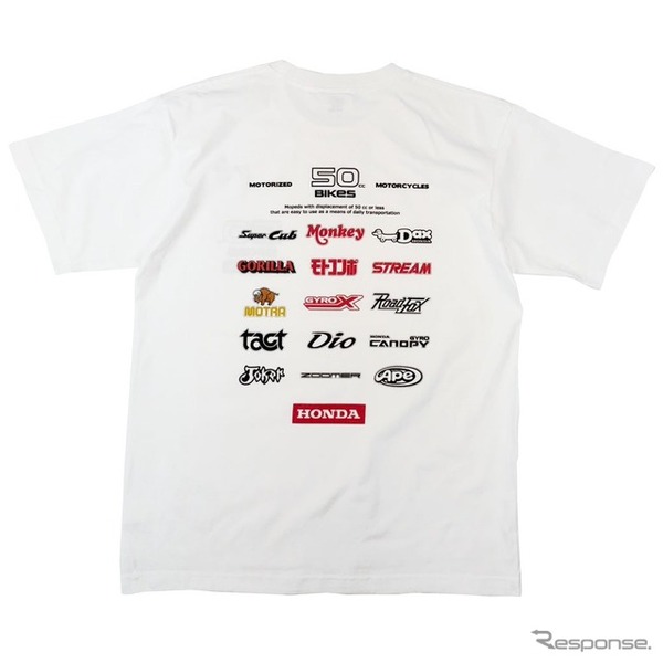 HONDA 50cc BIKES LOGO Tシャツ