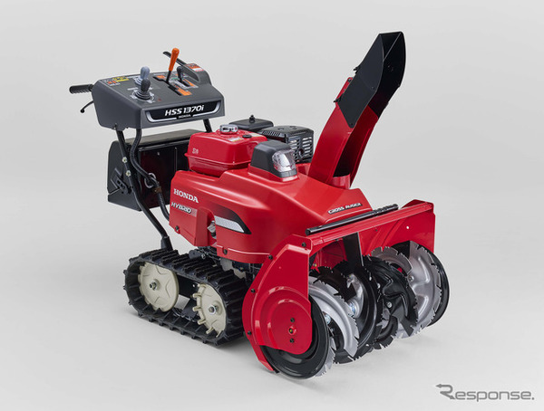 ホンダのハイブリッド除雪機 HSS1370i（JX）