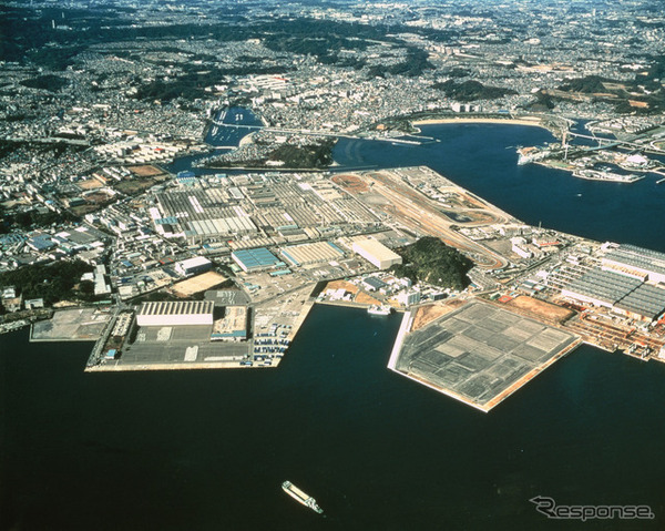 日産自動車の追浜工場