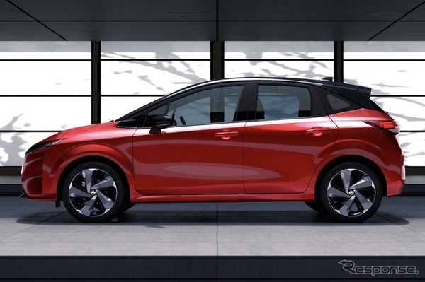 日産追浜工場：ノートオーラ（2021年）