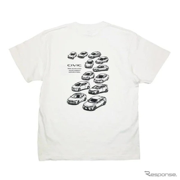 CIVIC ヒストリーTシャツ