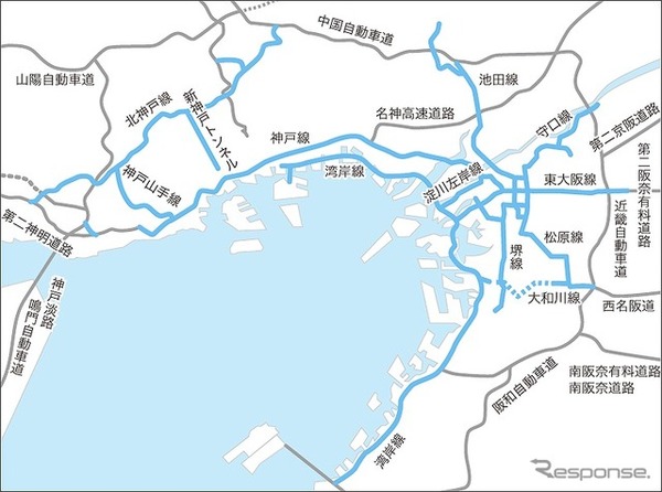 近畿圏に導入する新たな高速道路料金制度の概要