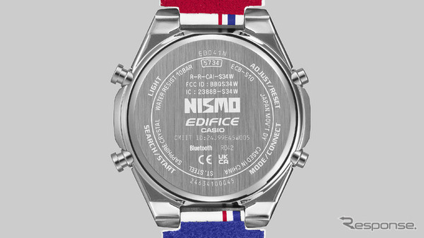 初代NISMOロゴを刻印したケースバック