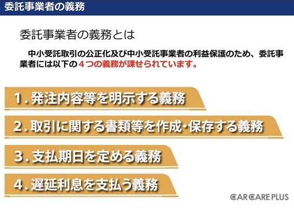 「改正下請法（取適法）・振興法の説明会」資料