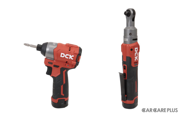 12V充電式インパクトドライバー「KDPL04-8」と12V充電式ラチェットレンチ「KDPB05-10」