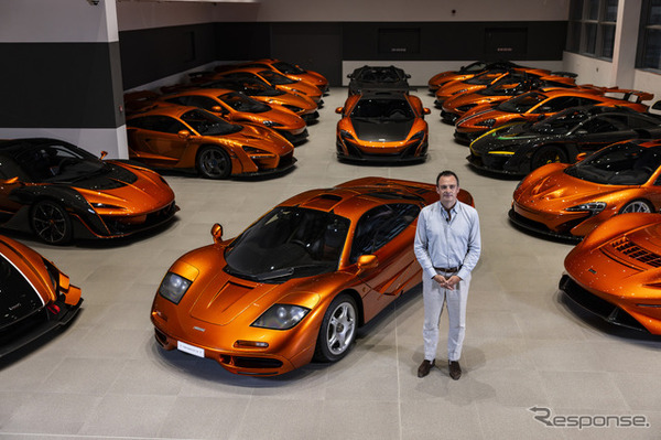 マンスール・オジェ氏が保有するマクラーレンのスーパーカーコレクション