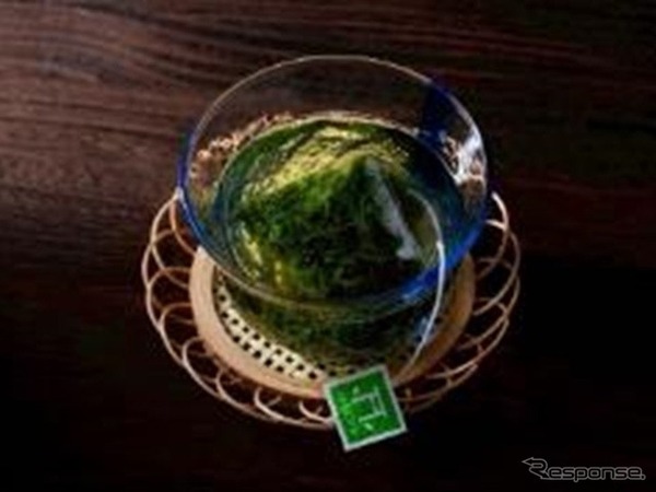 ウールで育てたお茶