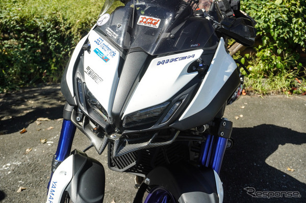 ナイケンミーティングを主催するオーナーの「白いナイケン」（My Yamaha Motor cafe）