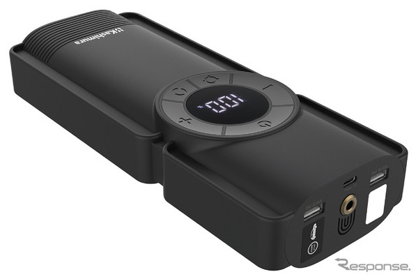 Kashimura・電動コンプレッサー付きジャンプスターター 8000mAh（KD-269）