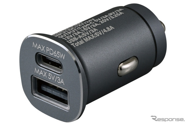 SEIWA・DC/USBパワープラグC+A/PD65W（F360）