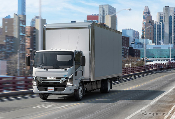 米国向けのいすゞの新型電動トラック『NRR-EV』（参考画像）