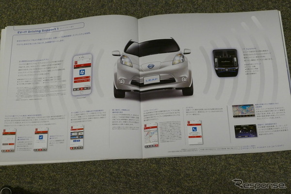 日産 リーフ（初代）当時のカタログ