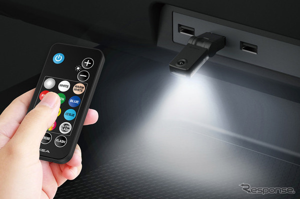 EXEA・リモコン付スイングUSBライト（EL-179）