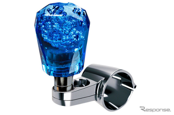 Kashimura・アクリルハンドルスピンナー ブルー（NKS-128）