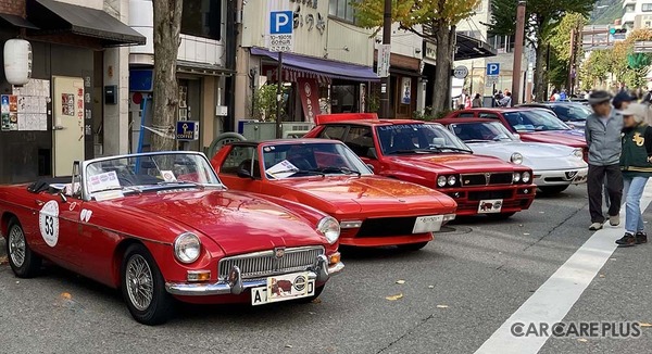 初代バルケッタ、ベレット1600GT、Be-1、ツインなど個人所有の愛車が80台…飯田 丘フェス・南信州名車倶楽部