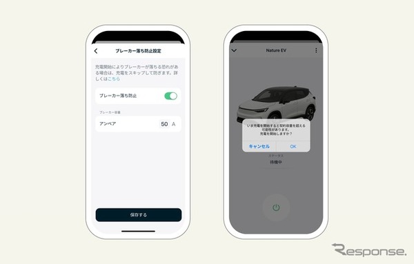ブレーカー落ち防止機能