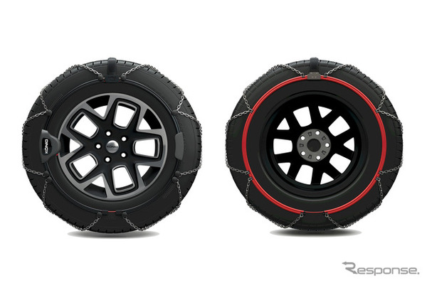 60秒で装着可能なSUV専用タイヤチェーン『Reflex Cross』