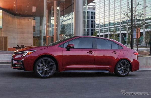 米国向けトヨタ カローラハイブリッド 2026年モデル