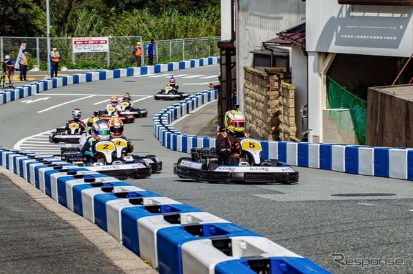 A1市街地グランプリGOTSU2020決勝レースの様子