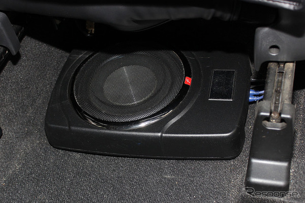 『リクロス』（広島県福山市）にて製作されたオーディオカーの一例。