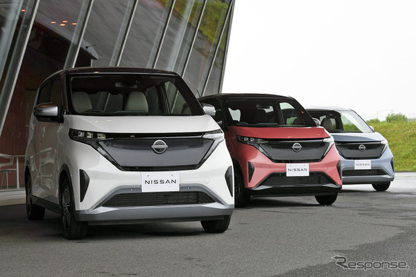 日産の軽EV「サクラ」（参考画像）