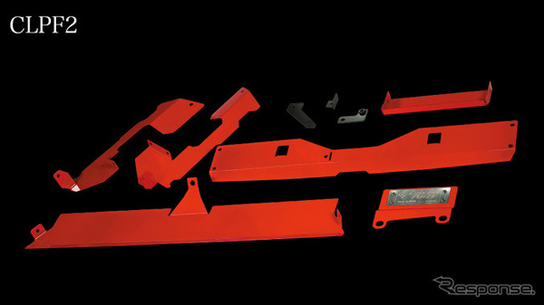 タナベの『WRX STI』用冷却プレート「GT COOLING PLATE」