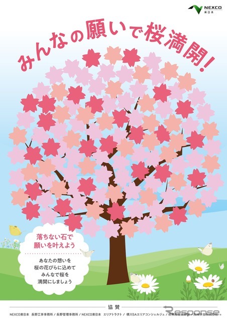 桜メッセージボード