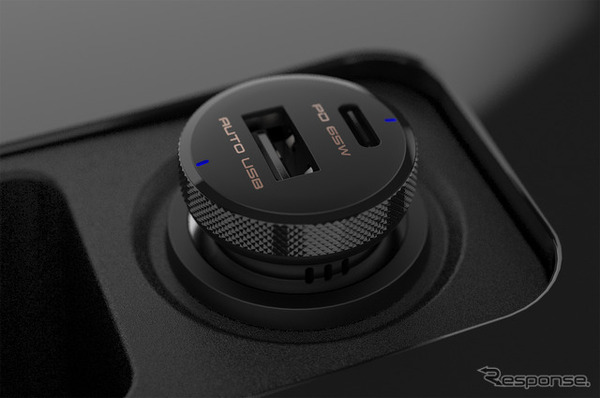 Kashimura・DC-PD65W USB 2ポート コンパクト（DC-073）