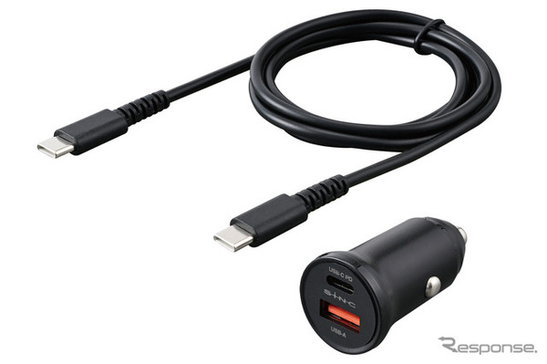 SEIWA・DC/USBパワープラグ+USBケーブル（D647）